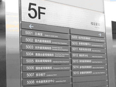 廈門(mén)樓層索引標(biāo)識(shí)牌