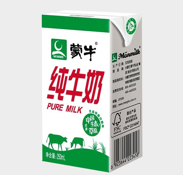 蒙牛更新包裝形象荷蘭設(shè)計周