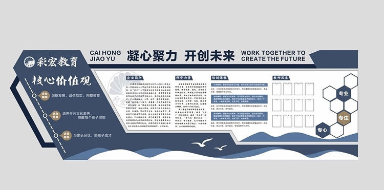 教育培訓機構(gòu)文化墻文化墻